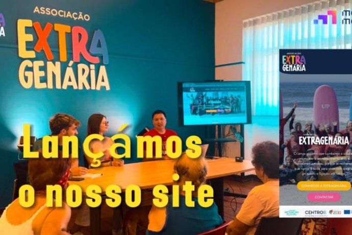 Lançámos o site da Extragenária 