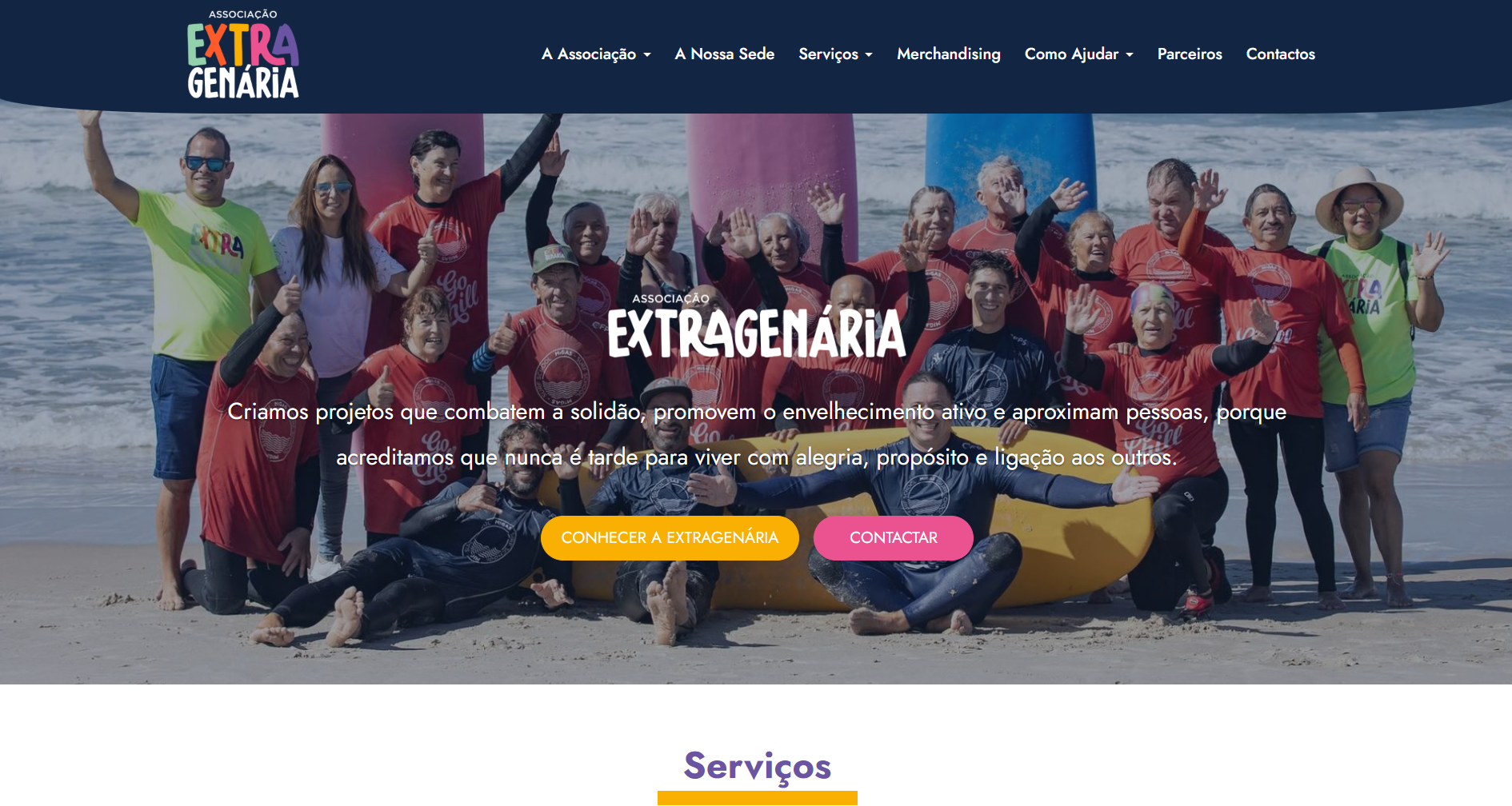 website extragenaria.com